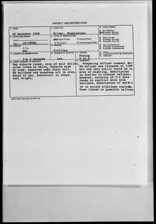 First page of 1956.12 - 6786093 - Biloxi, Mississippi