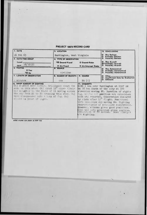 First page of 1963-02-9316750-Huntington-WestVirginia