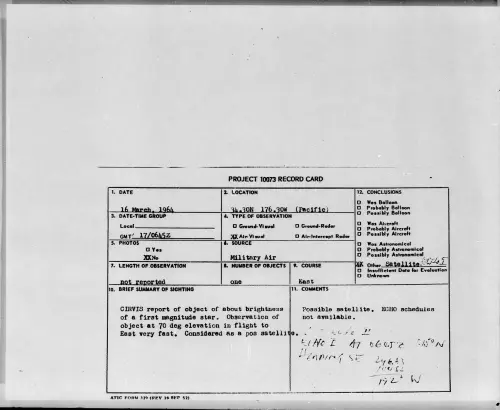 First page of 1964-03-8688961-34-30N176-30W-Pacific-