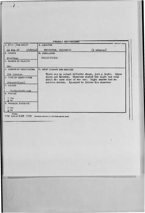 First page of 1967-02-9666026-STOUGHTON-WISCONSIN