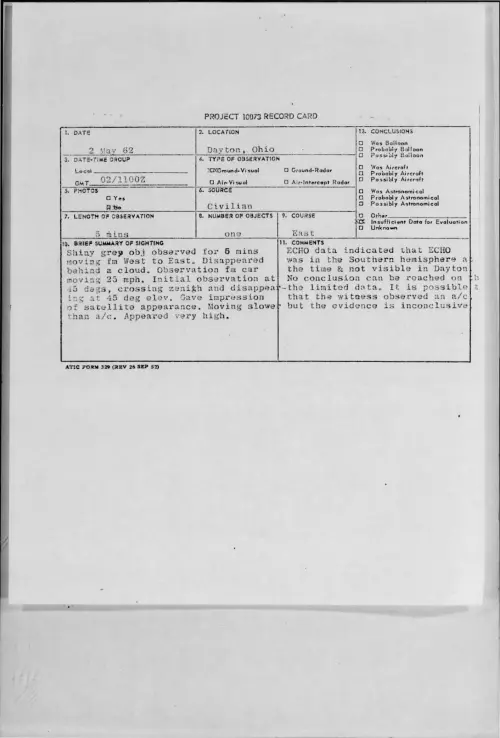 First page of 1962-05-8659683-Dayton-Ohio