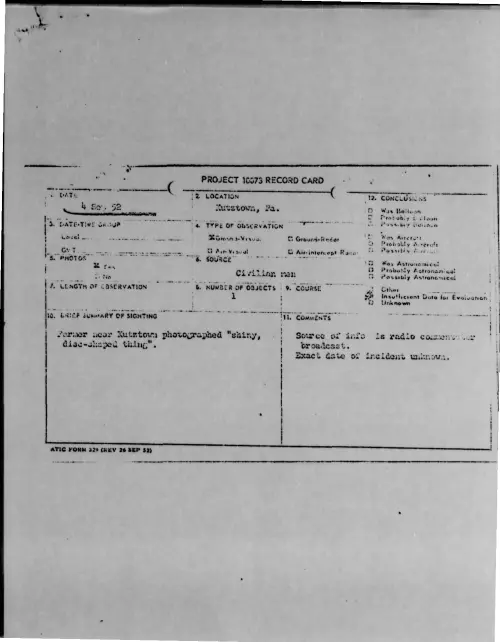 First page of 1952-09-6382972-Kutztown-Pa
