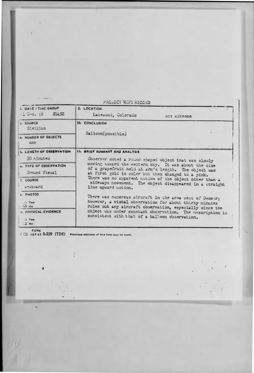 First page of 1966-12-8285430-Lakewood-Colorado