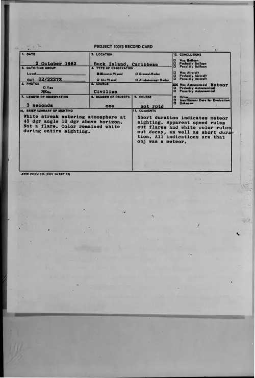 First page of 1962-10-8725707-BuckIsland-Caribbean