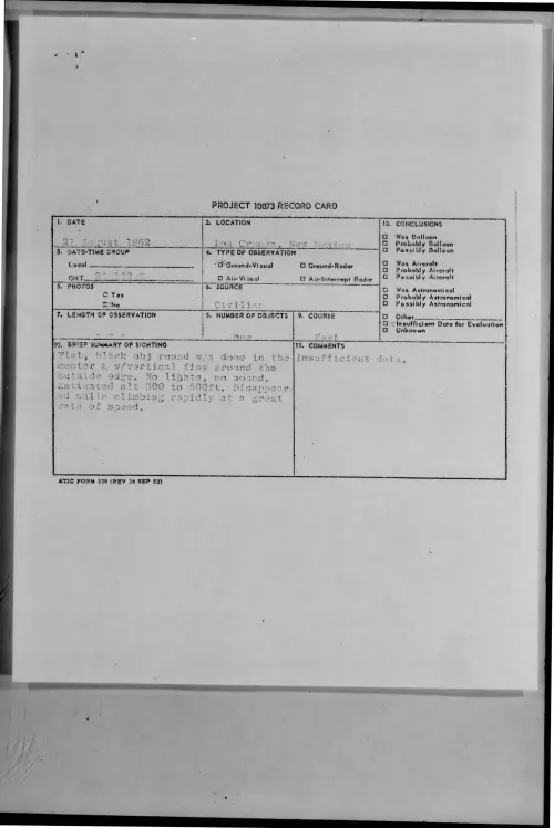 First page of 1962-08-8723123-LosCrucez-NewMexico