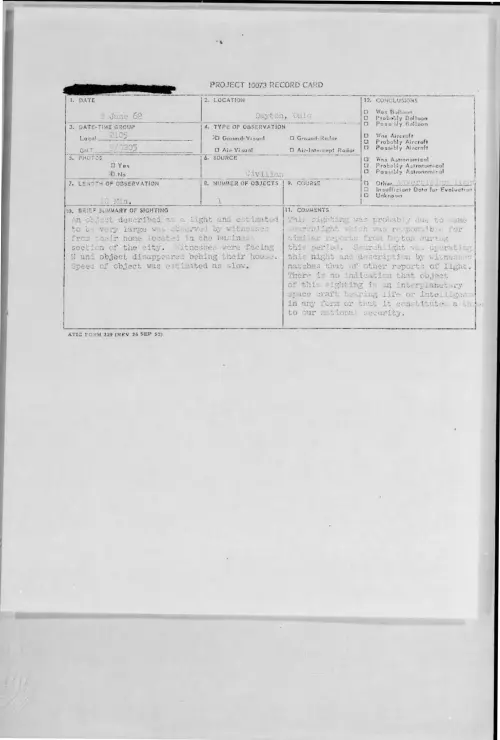 First page of 1962-06-8670721-Dayton-Ohio