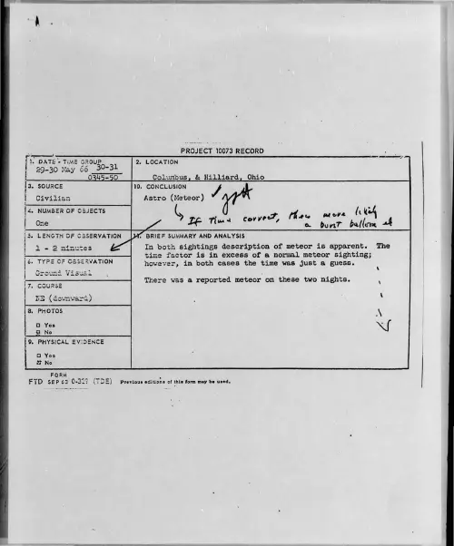 First page of 1966-05-7092608-Columbus-andHilliard-Ohio