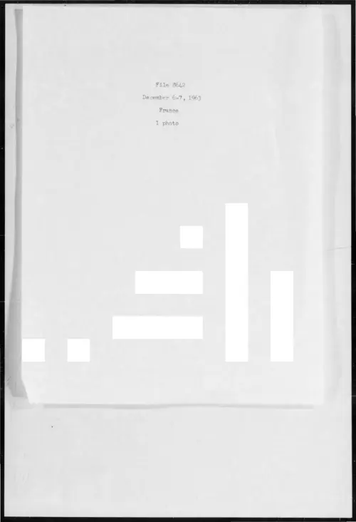 First page of 1963-12-6977490-France-8642-