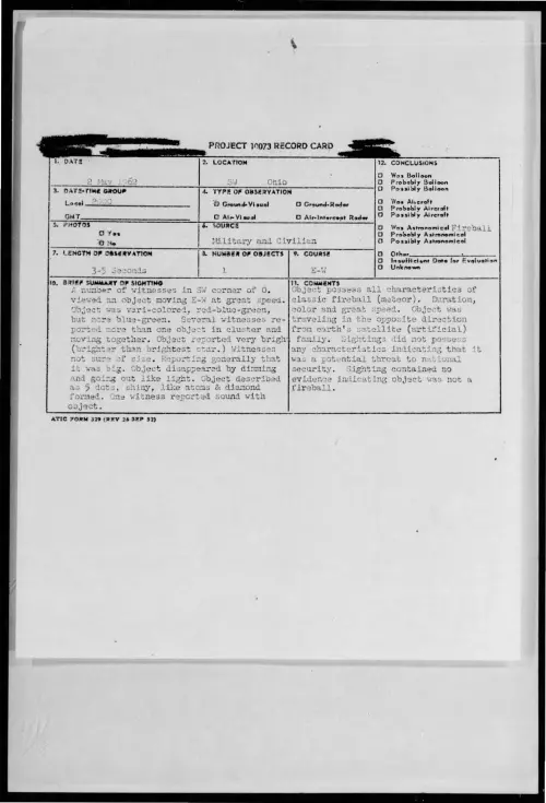 First page of 1962-05-8660049-SWOhio