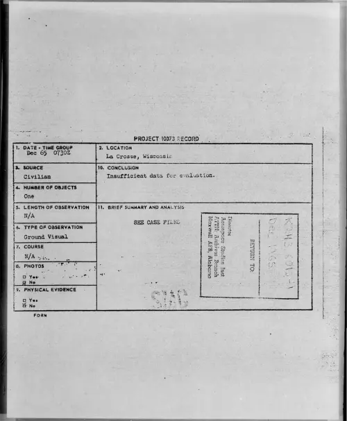 First page of 1965-12-8691847-LaCrosse-Wisconsin