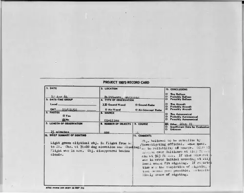 First page of 1964-04-8693398-Baltimore-Maryland
