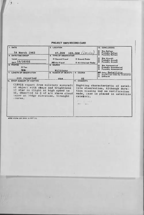 First page of 1963-03-9316910-47-20N169-50W-PACIFIC-