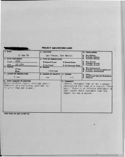First page of 1962-01-8702109-LasCruces-NewMexico