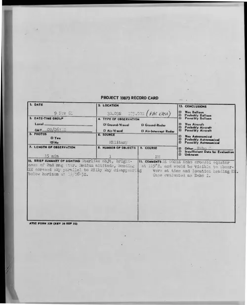 First page of 1961-11-8696320-30-05N175-00E-FAREAST-