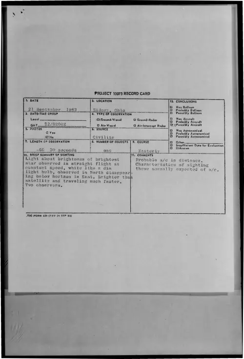 First page of 1962-09-8724705-Sidney-Ohio