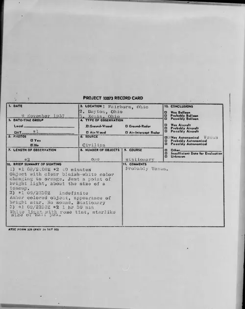 First page of 1957.11 - 6782206 - Fairborn, Ohio