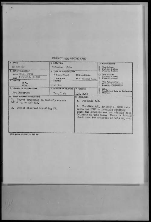 First page of 1962-09-8723922-Columbus-Ohio