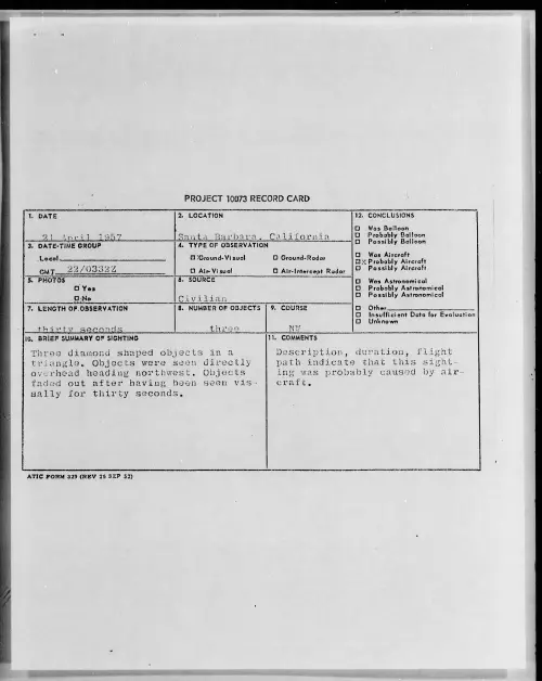 First page of 1957.04 - 6788914 - Santa Barbara, California