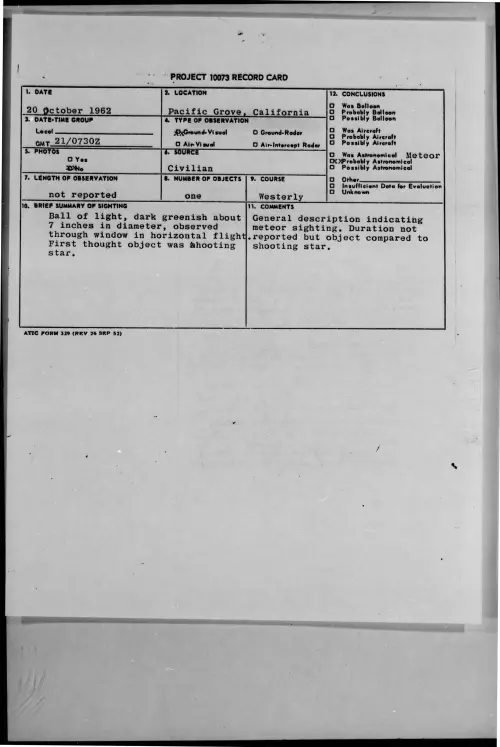 First page of 1962-10-8726563-PacificGrove-California