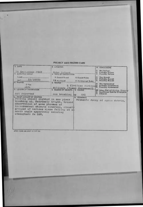 First page of 1962-09-8724303-WakeIsland