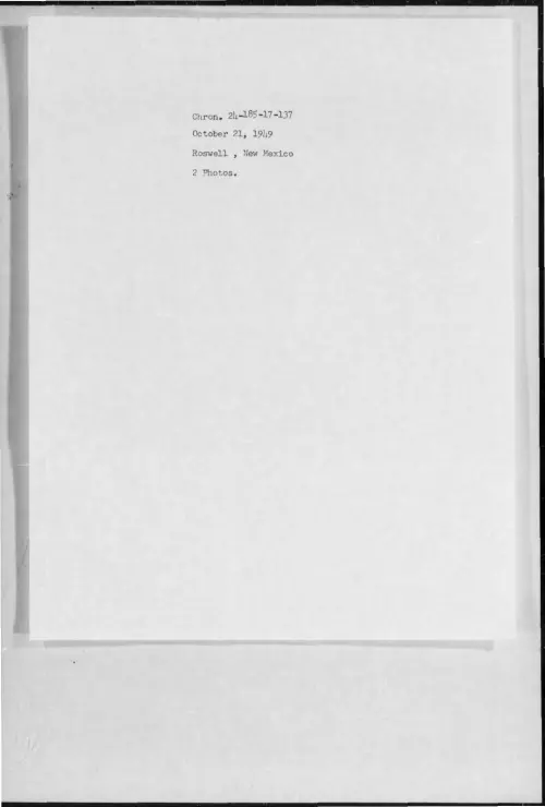 First page of 1949-10-6982263-Roswell-NewMexico