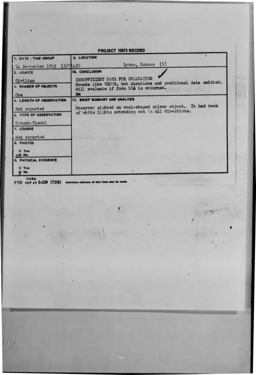 First page of 1965-09-8677117-Lyons-Kansas