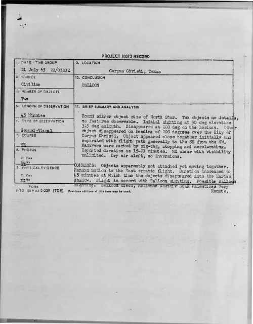 First page of 1965-07-7437757-CorpusChristi-Texas