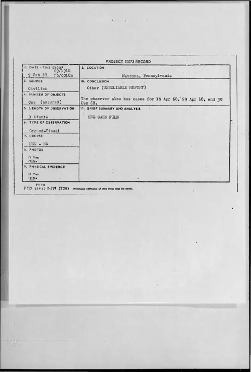 First page of 1969-02-7171958-Natrona-Pennsylvania