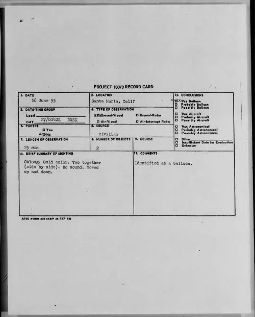 First page of 1955.06 - 6967644 - Santa Maria, Calif