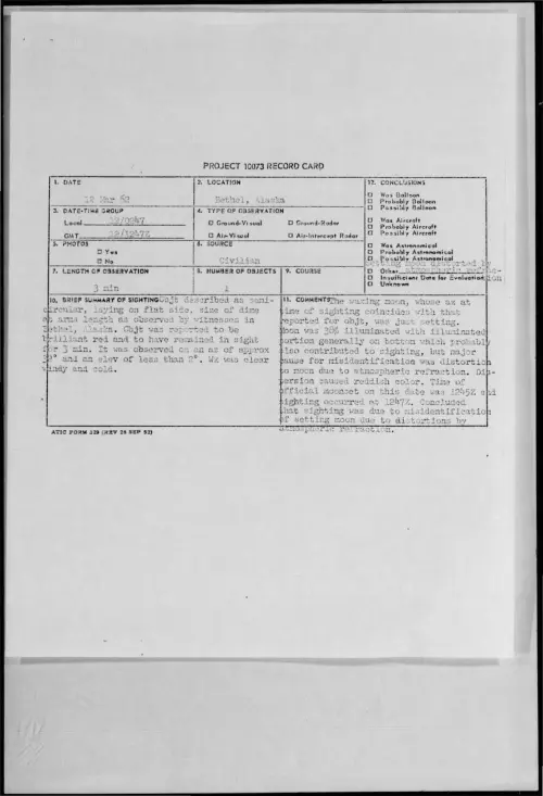 First page of 1962-03-8645761-Bethel-Alaska