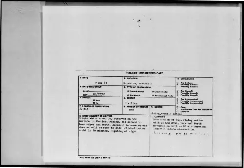 First page of 1963-08-8684785-Superior-Wisconsin