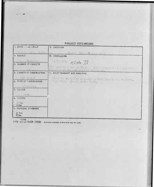 First page of 1964-07-8727699-31-58N175-39W-Pacific-