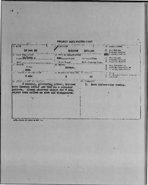 First page of 1952-10-6383768-MANSTONENGLAND