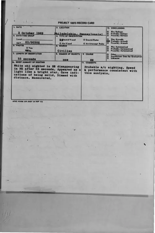 First page of 1962-10-8725728-Philadelphia-Pennsylvania
