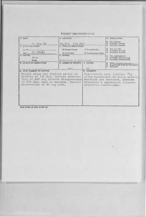 First page of 1962-05-8664866-29-29N172-52W