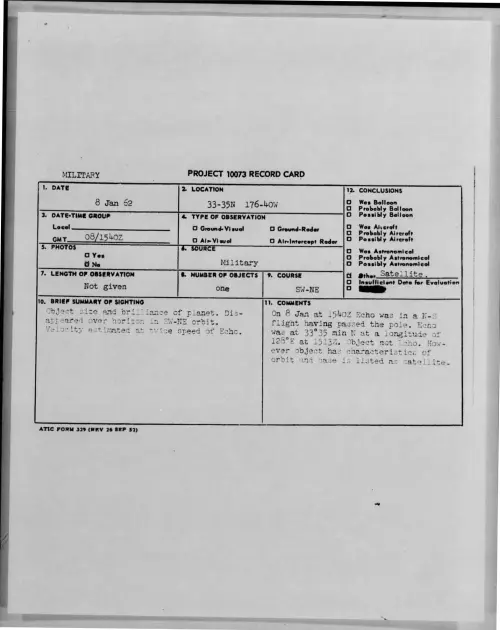 First page of 1962-01-8701990-33-35N176-40W