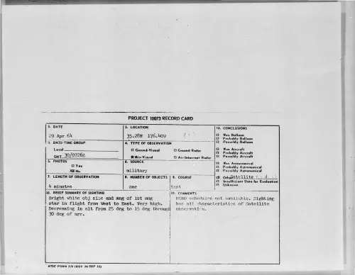 First page of 1964-04-8699284-35-28N176-40W