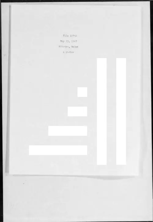 First page of 1967-05-6979675-Webster-Maine-11732-