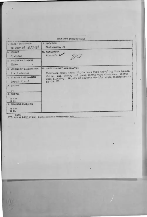 First page of 1966-07-8724903-Cheltenham-Pa