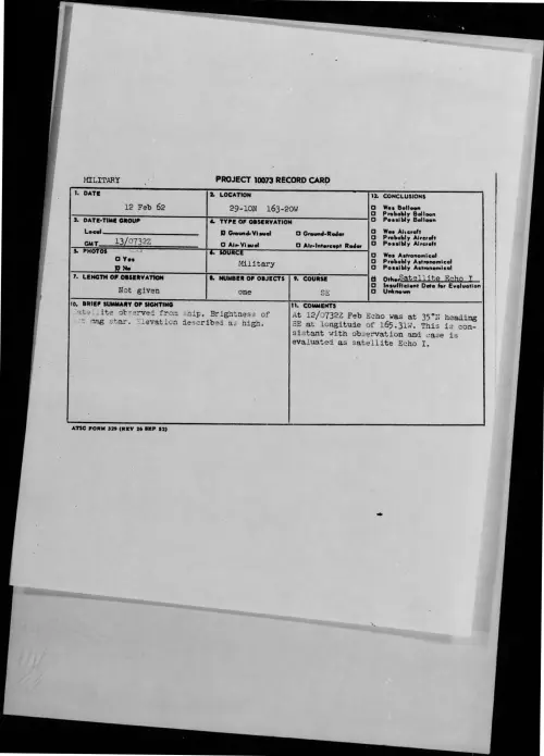 First page of 1962-02-8704595-29-10N163-20W