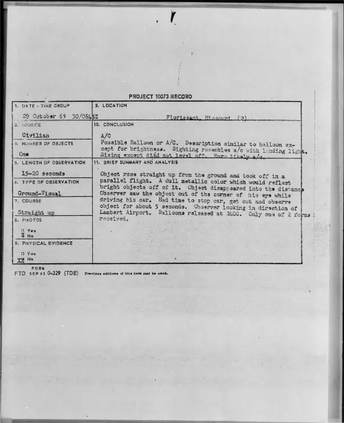 First page of 1965-10-8674873-Florissant-Missouri