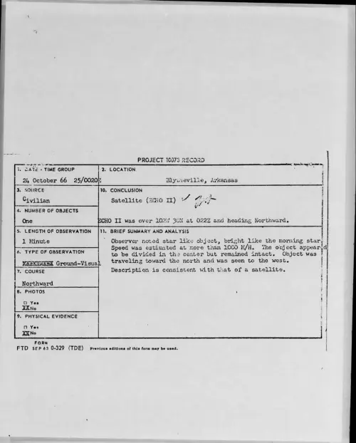 First page of 1966-10-8291761-Blytheville-Arkansas