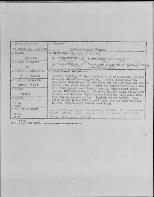 First page of 1964-08-9421093-BrekkensCorner-Montana