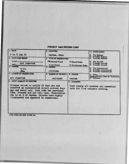 First page of 1964-01-9738771-Dayton-Ohio