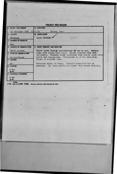 First page of 1965-09-8676865-Odessa-Texas