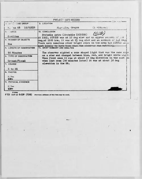 First page of 1968-01-6889336-Mayville-Oregon