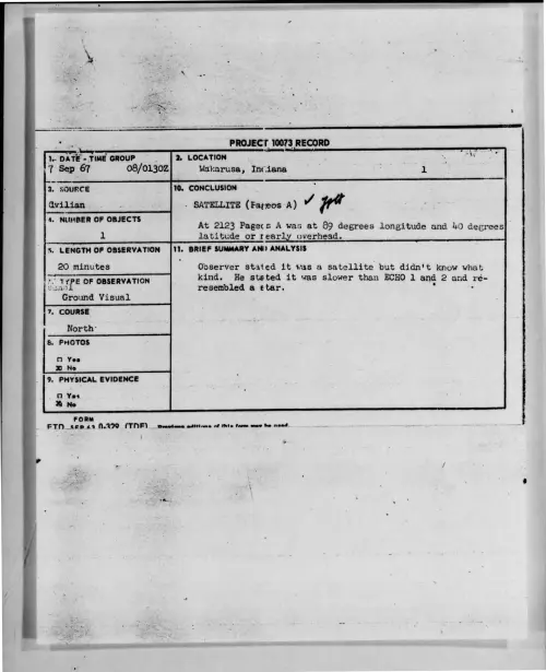 First page of 1967-09-7411222-Wakarusa-Indiana
