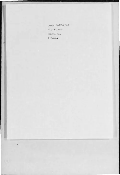 First page of 1950-07-6982442-Camden-N-J