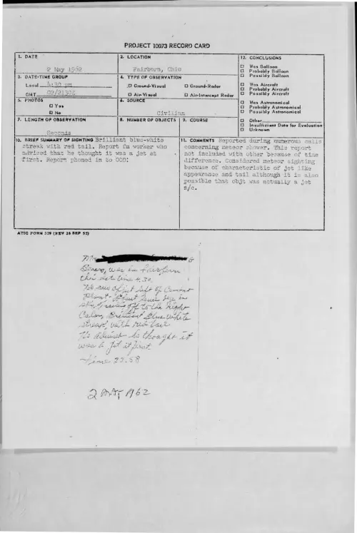 First page of 1962-05-8659924-Fairborn-Ohio