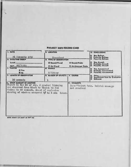 First page of 1951-11-6308761-Greenland